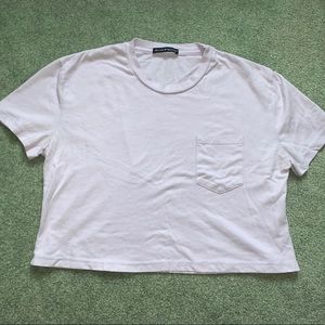 Brandy Melville oversized crop top